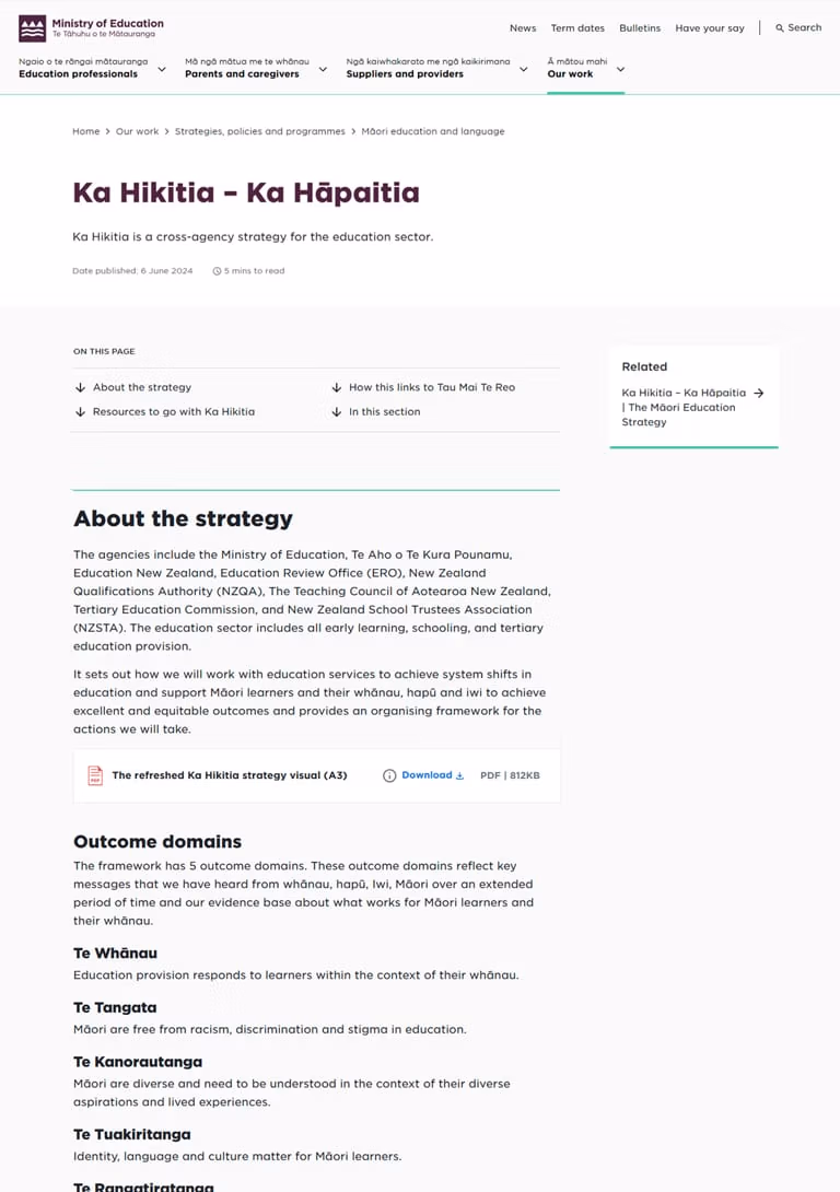 Ka Hikitia